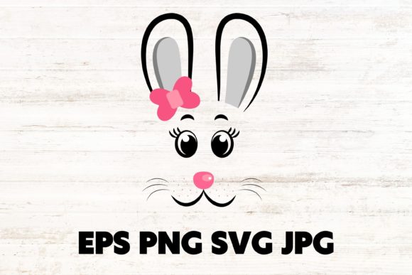 Download Cute Bunny Face SVG |Easter Bunny SVG - Premium Resources