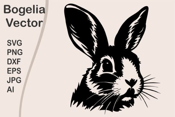 Download Bunny Face Svg Cut File, Cute Bunny Svg - Premium Resources
